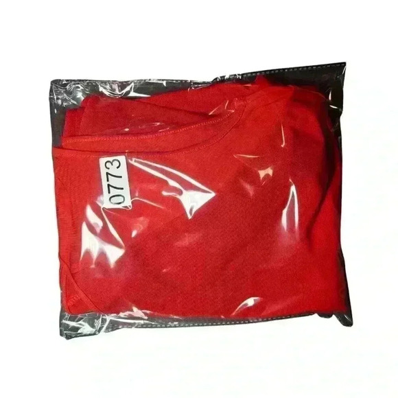 STELLA MCCARTNEY Paneled Sleeveless Dress in Red Size 40 - Picture 12 of 14